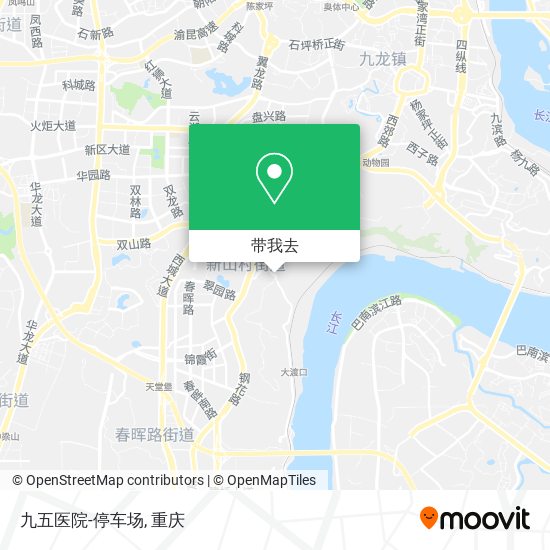 九五医院-停车场地图