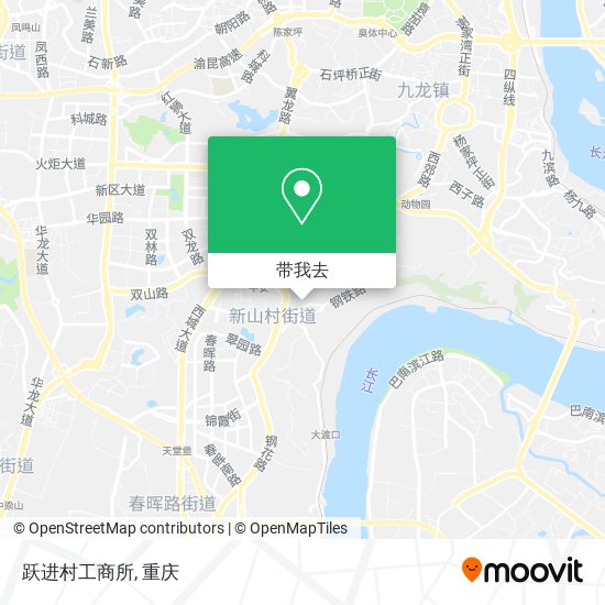 跃进村工商所地图