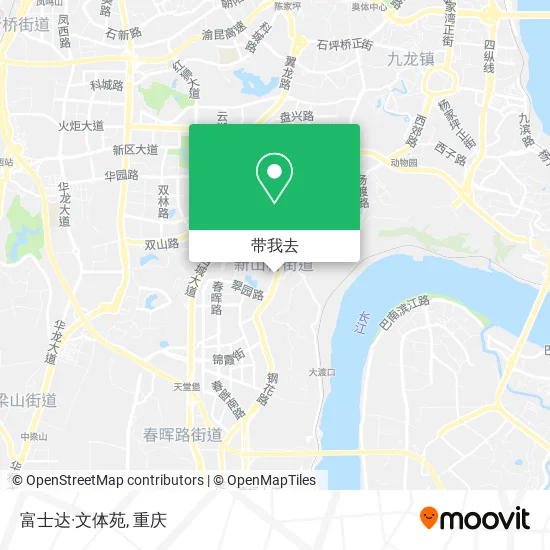 富士达·文体苑地图