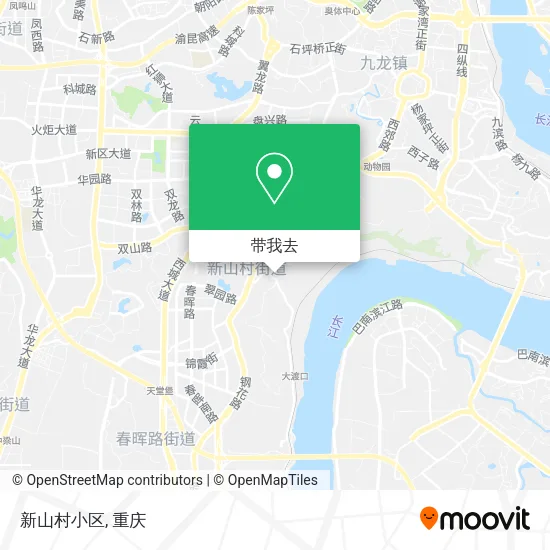 新山村小区地图