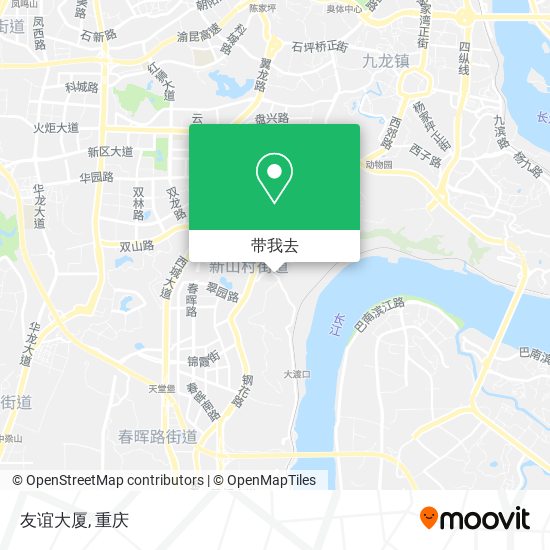 友谊大厦地图