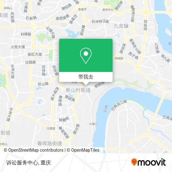 诉讼服务中心地图