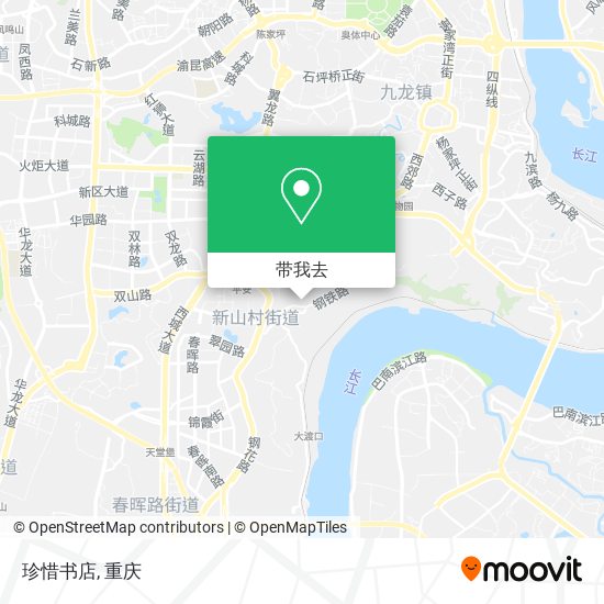 珍惜书店地图