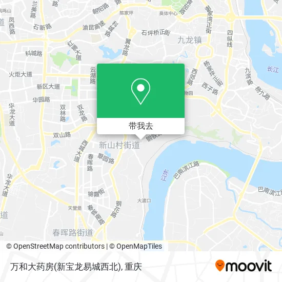 万和大药房(新宝龙易城西北)地图