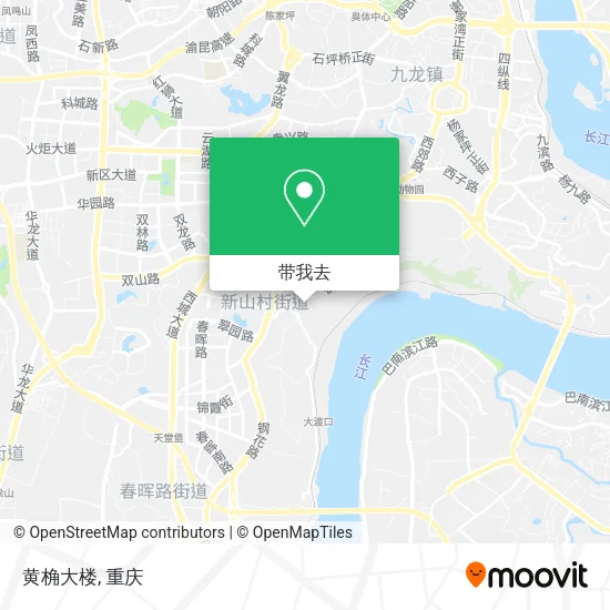 黄桷大楼地图