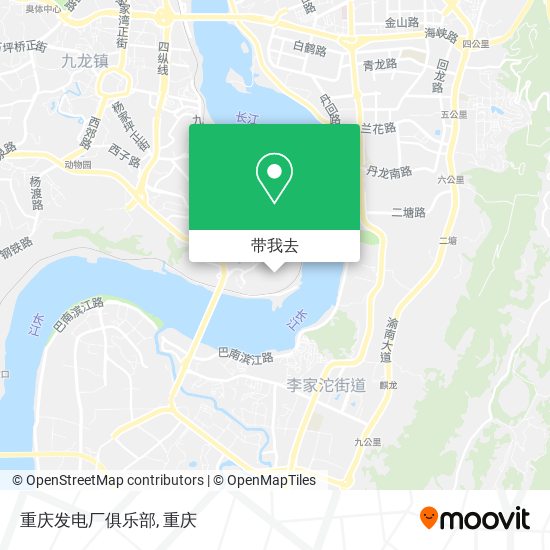 重庆发电厂俱乐部地图