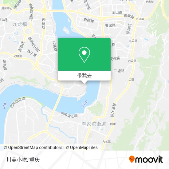 川美小吃地图