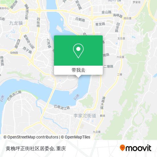黄桷坪正街社区居委会地图