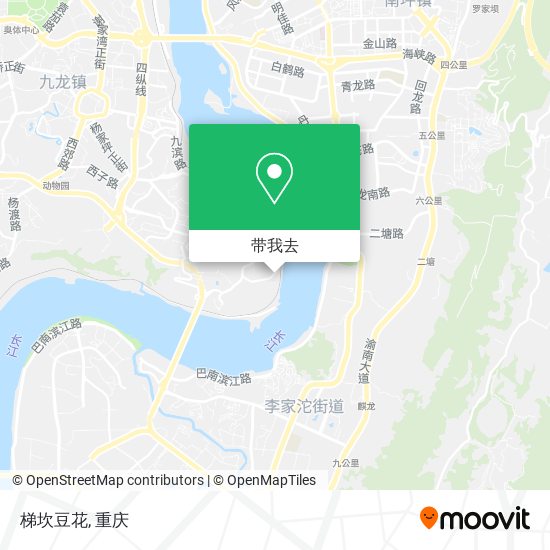 梯坎豆花地图