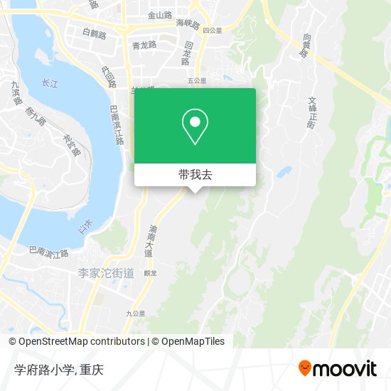 学府路小学地图