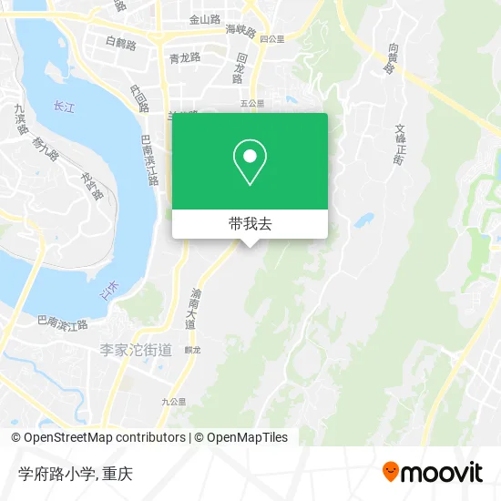 学府路小学地图