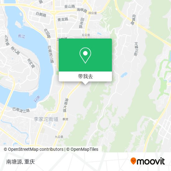 南塘源地图