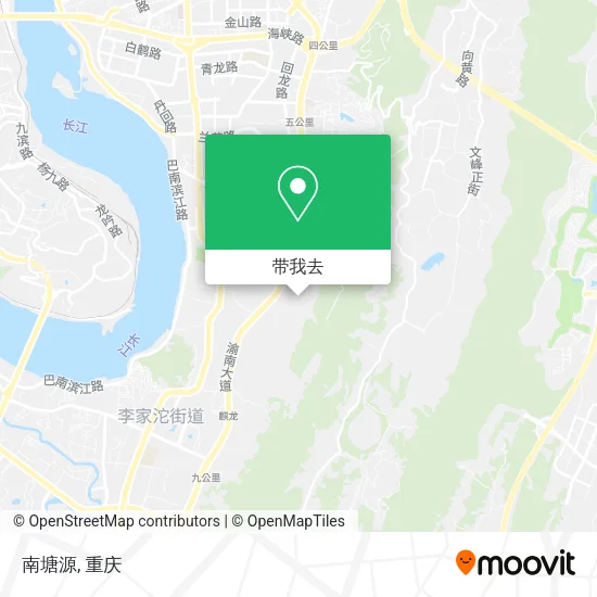南塘源地图