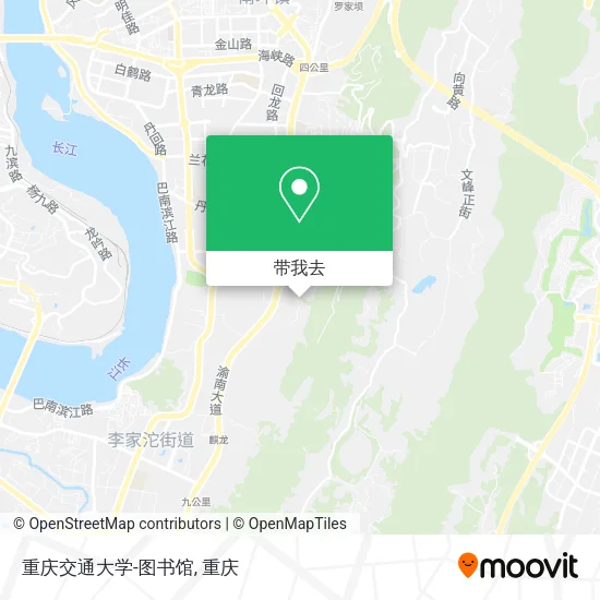 重庆交通大学-图书馆地图