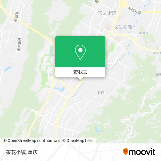 茶花小镇地图