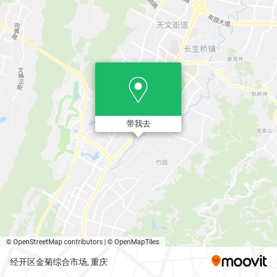 经开区金菊综合市场地图