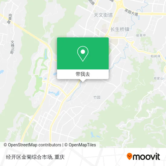 经开区金菊综合市场地图