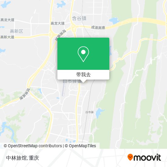 中林旅馆地图