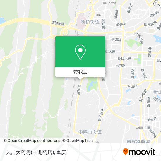 天吉大药房(玉龙药店)地图
