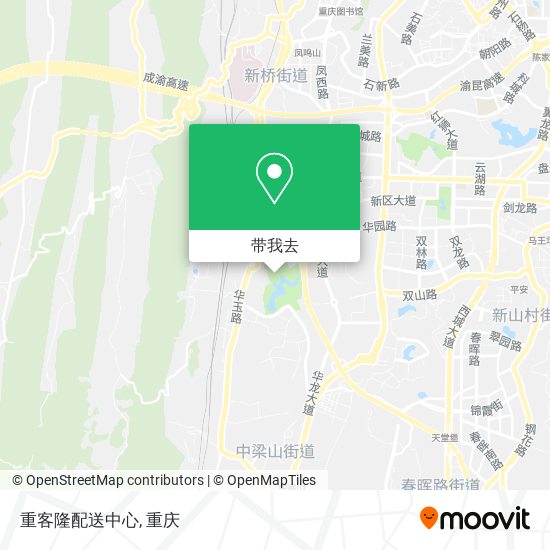 重客隆配送中心地图