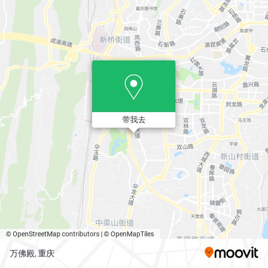 万佛殿地图