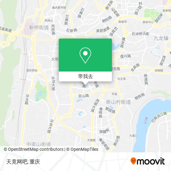 天竟网吧地图