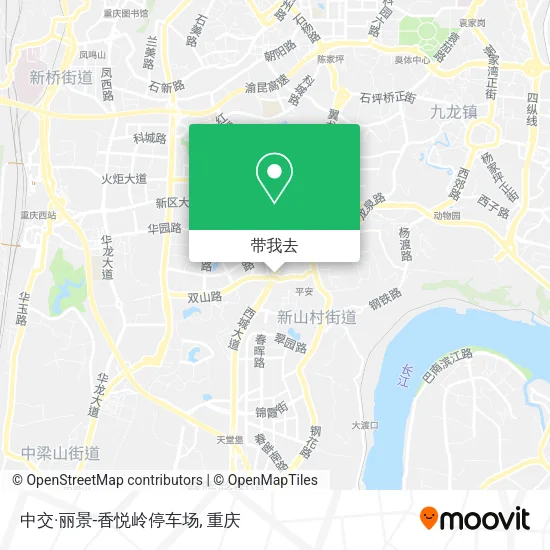 中交·丽景-香悦岭停车场地图