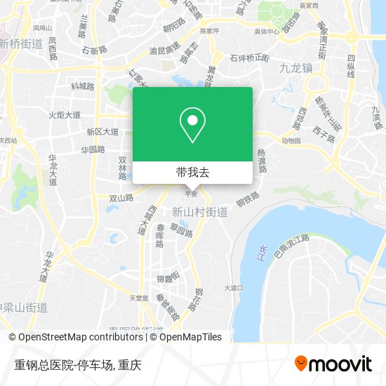 重钢总医院-停车场地图
