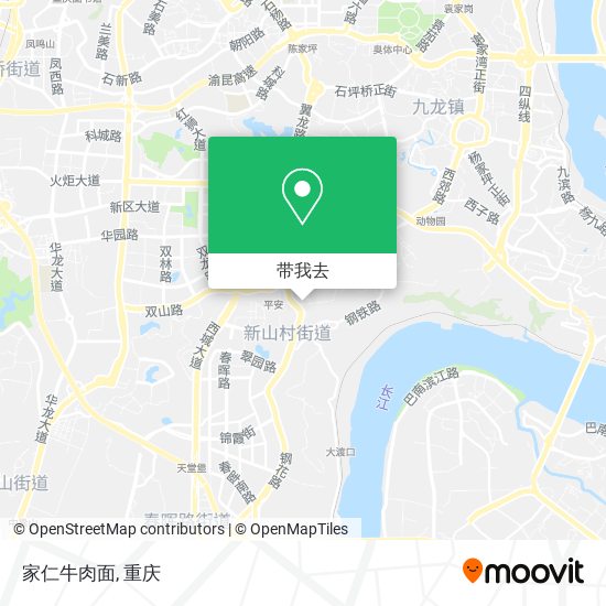 家仁牛肉面地图