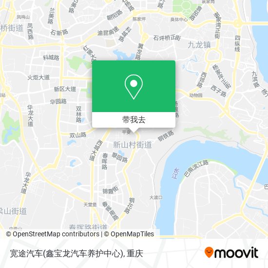 宽途汽车(鑫宝龙汽车养护中心)地图