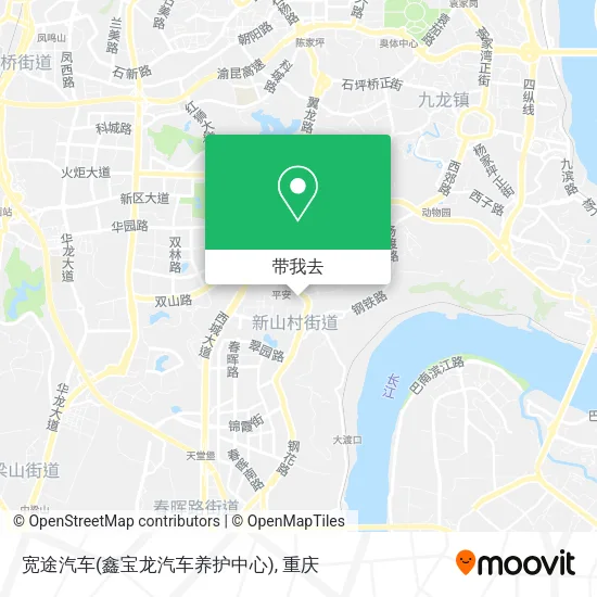 宽途汽车(鑫宝龙汽车养护中心)地图