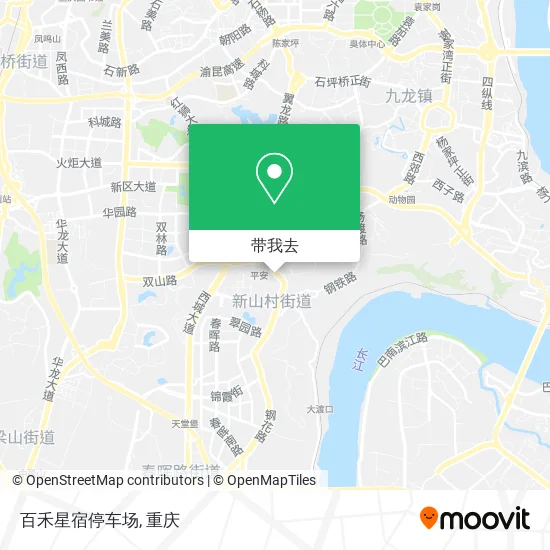 百禾星宿停车场地图