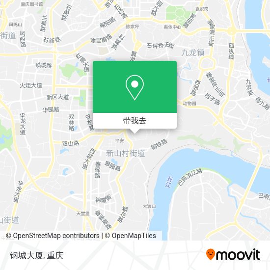 钢城大厦地图