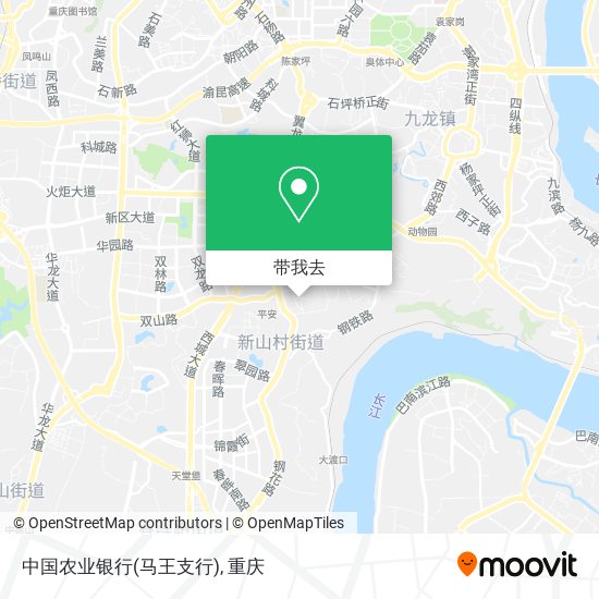 中国农业银行(马王支行)地图