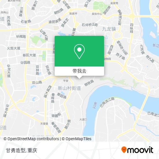 甘勇造型地图