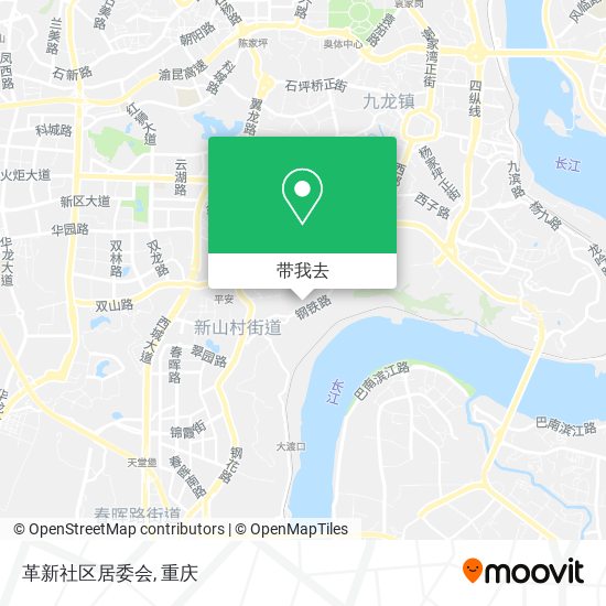 革新社区居委会地图