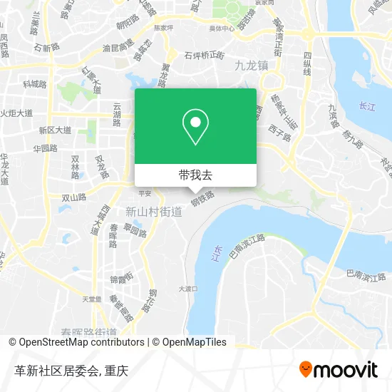 革新社区居委会地图
