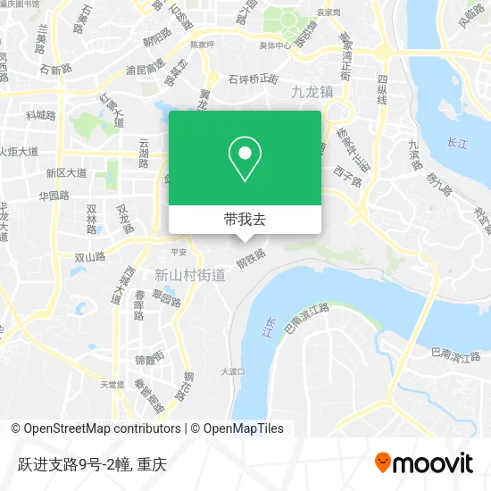 跃进支路9号-2幢地图