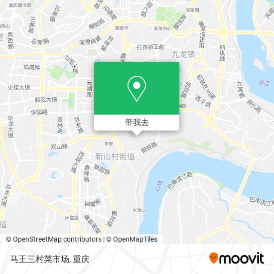 马王三村菜市场地图