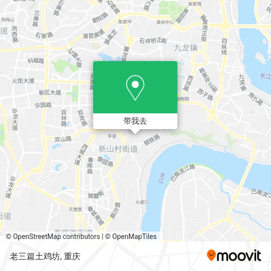 老三篇土鸡坊地图