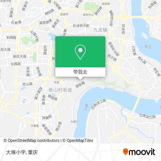 大堰小学地图