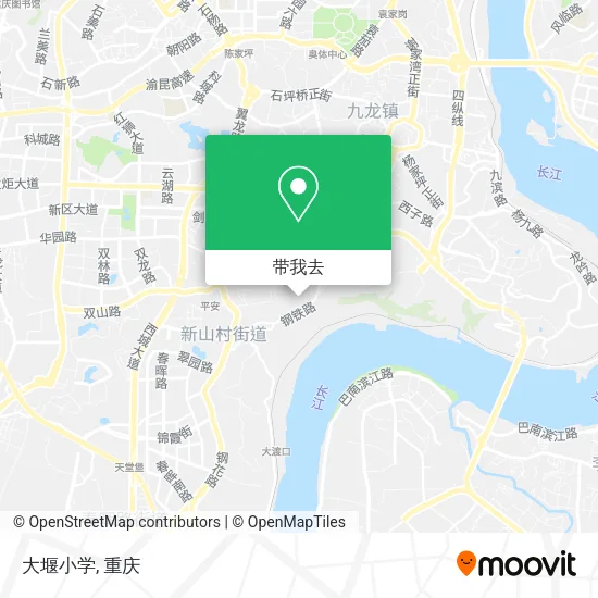 大堰小学地图