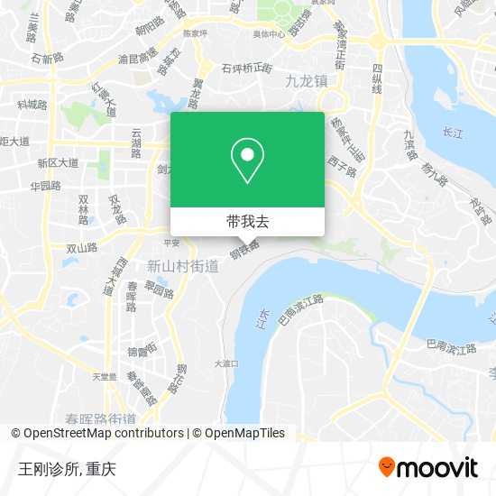 王刚诊所地图