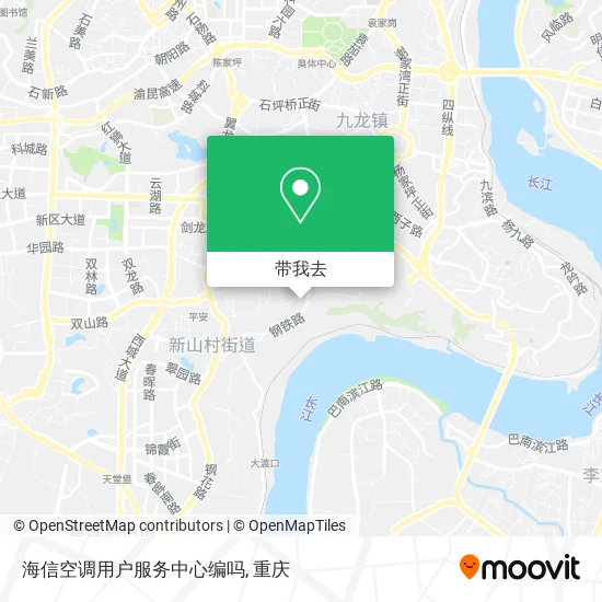 海信空调用户服务中心编吗地图