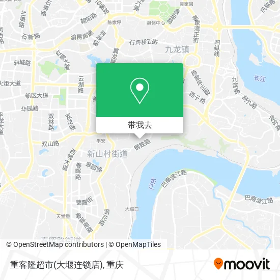重客隆超市(大堰连锁店)地图