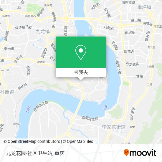 九龙花园-社区卫生站地图