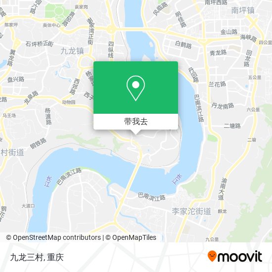 九龙三村地图