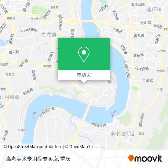 高考美术专用品专卖店地图