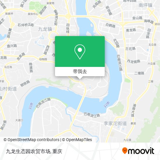 九龙生态园农贸市场地图