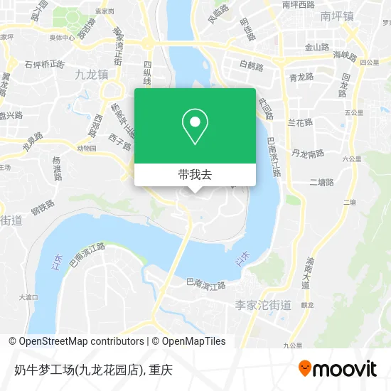 奶牛梦工场(九龙花园店)地图